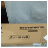 BAMBUROBA BAMBOO BATHTUB TRAY, SKU# M017