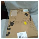 PROSUMERS CHOICE NATURAL BLACK BAMBOO TV SWIVEL STAND FOR LED/LCD TV, 21IN BASE SURFACE- BLACK