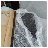 PROSUMERS CHOICE NATURAL BLACK BAMBOO TV SWIVEL STAND FOR LED/LCD TV, 21IN BASE SURFACE- BLACK