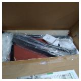 Mind Reader - 2 Tier Sit and Stand Desk - Black