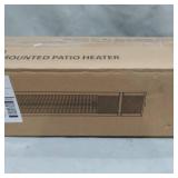 INTERTEK PATIO BOSS WALL MOUNTED PATIO HEATER