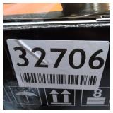 MOTORCYCLE HELMET SIZE Large, - WHITE & BLACK