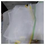 ECOWARE REUSABLE PRODUCE BAGS 15PACK, VARIETY SIZES- SMALL 12X8IN, MEDUIM 12"X14", LARGE 12" X 17