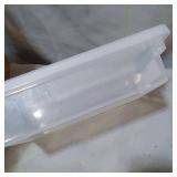 STERILITE SMALL CLIP LATCHED LID CLEAR STORAGE BOX