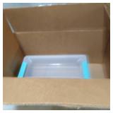 STERILITE SMALL CLIP LATCHED LID CLEAR STORAGE BOX