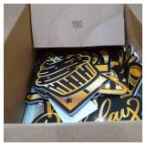 RUODON 18IN HAPPY 50TH BIRTHDAY YARD SIGN , GIANT WATERPROOF BLACK GOLD LAWN DECORATIONS SIGNS FOR YARD W/ STAKES