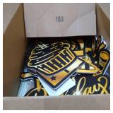 RUODON 18IN HAPPY 50TH BIRTHDAY YARD SIGN , GIANT WATERPROOF BLACK GOLD LAWN DECORATIONS SIGNS FOR YARD W/ STAKES