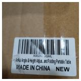 ANRUI ANGLE & HEIGHT ADJUSTABLE FOLDING PORTABLE TABLE