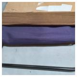 BACKJACK BJI ORIGINAL BACK JAKE , PURPLE COTTON FABRIC LIGHT WEIGHT FKOOR SEATING CHAIR FOR GAMING ECT