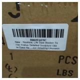 REALISTIC LIFE SIZE BOSTON TERRIER DETAILED STATUE