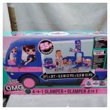 LOL SURPRISE SMALL DOLLS ACCESSORIES 4 IN1 GLAMPER (BLUE)