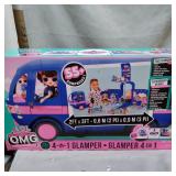 LOL SURPRISE SMALL DOLLS ACCESSORIES 4 IN1 GLAMPER (BLUE)
