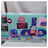 LOL SURPRISE SMALL DOLLS ACCESSORIES 4 IN1 GLAMPER (BLUE)