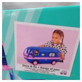 LOL SURPRISE SMALL DOLLS ACCESSORIES 4 IN1 GLAMPER (BLUE)
