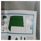 JEBUTU TSHAPE BACKDROP STAND SET, GREEN