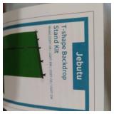 JEBUTU TSHAPE BACKDROP STAND SET, GREEN