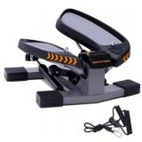 Sportsroyals Stair Stepper with Resistance Band and Vertical Climber Exercise Machine for Home, More Than 300lbs Weight Capacity