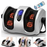 TWT Foot Massager Machine Shiatsu Foot and Calf Massager with Heat, Deep Kneading