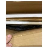 Furniture R Lucia Wood Board with Metal Desk