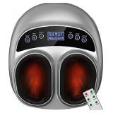 Tenpeek Foot Massage Machine with Heat Therapy, Remote Control Three-Level Gear
