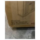 ChooChoo Bathroom Wall Cabinet, Over The Toilet Space Saver Storage Cabinet, Medicine Cabinet with 2 Door and Adjustable Shelves, Cupboard