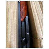 Coleshome Computer Small Student School Writing Desk 31 inch,Work Home Office Desk for Small Space, Study Kids Black Desk