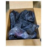 Patio Furniture Covers, Round Table Cover Waterproof UV Resistant Anti-Fading Dining Table Chairs Cover with Upgrade Air Vent (Black, D 98" x 37" H)