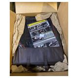 Aierxuan Toyota Tundra Front Seat Covers Custom Fit 2008-2022 Truck Pickup Crewmax Double Cab Waterproof Leather Airbag Compatible Cushions(2 PCS Front/Black-Red