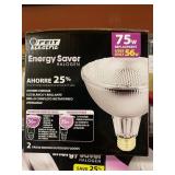 New 3 Box Lot of Energy Saver Outdoor Halogen Light Bulbs.