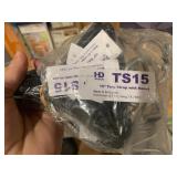 New 10 Pack of 15” Tarp Strap w/ Hooks