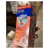 5 cases Of 4 boxs of Sugar Free Wyler’s Light Strawberry Lemonade Drink Mix. Kids like them