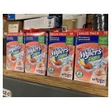5 cases Of 4 boxs of sugar Wyler’s Light Strawberry Lemonade Drink Mix. Kids like them