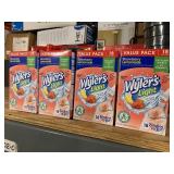 5 cases Of 4 boxs of sugar Free Wyler’s Light Strawberry Lemonade Drink Mix. Kids like them