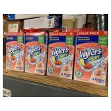 5 cases Of 4 boxs of sugar  Wyler’s Light Strawberry Lemonade Drink Mix. Kids like them
