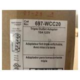 5 New Triple Outlet Adaptors