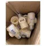 9 Legrand Adapter Lamp-holder w/ 2 Outlets