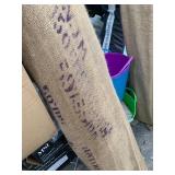 Large Role of Burlap Material 59” Wide w/ A Total of 50 Square Yards
