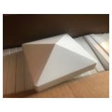 10 new 4 x 4 vinyl post caps