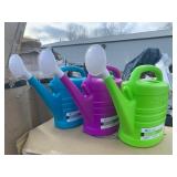 3 Bloom 2 Gallon Watering Cans. Great for watering your indoor plants in the winter months