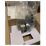 New in Box One Sided Security Deadlocking Door Knob 2 3/4”