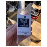 13 Packs of 25 Piece Screw Sets