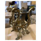 Decorative Gold Harp