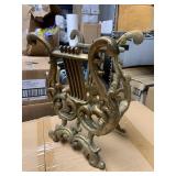 Decorative Gold Harp