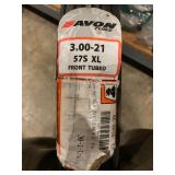 Avon Tyres Motorcycle Tire 3.00-21 57S XL Front Tubed