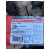 New Box of 10 Legrand Pass and Seymour Wall Plate Connector Jacks