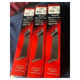 Set of 3 New 3” Stainless Steel Nickson 360 Safety Seal Exhaust Clamps