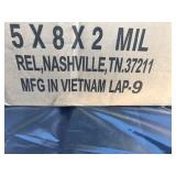 Lot 200 Ziploc bags 5” x 8”