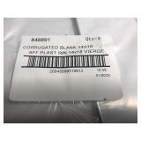 Pack of 6 yard signs blank