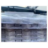 48 Pieces of Gorgeous 1.06 sq ft Bianco Dolomite Dotty Backsplash Tile