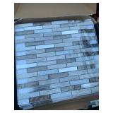 7 Pieces of .98 sq ft Diamante Backsplash Tile